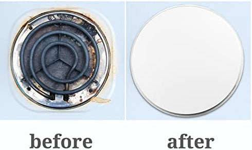Reston Lloyd Electric Stove Burner Covers, Set of 4, White
